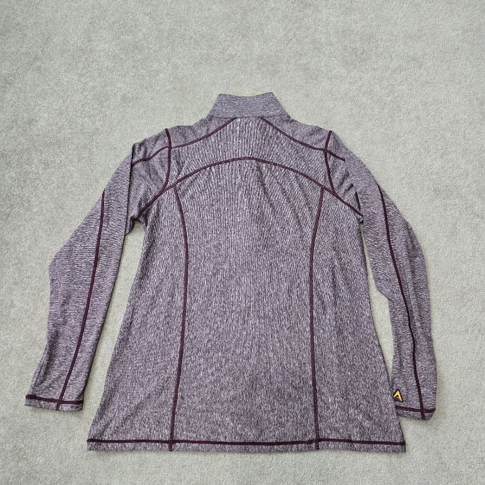 NWT Antigua Desert Dry Long Sleeve Maroon Pullover Women's Size Medium - Picture 2 of 4